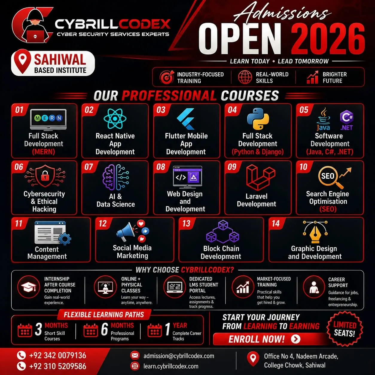 CybrillCodeX International | Software House & Tech Institute cover