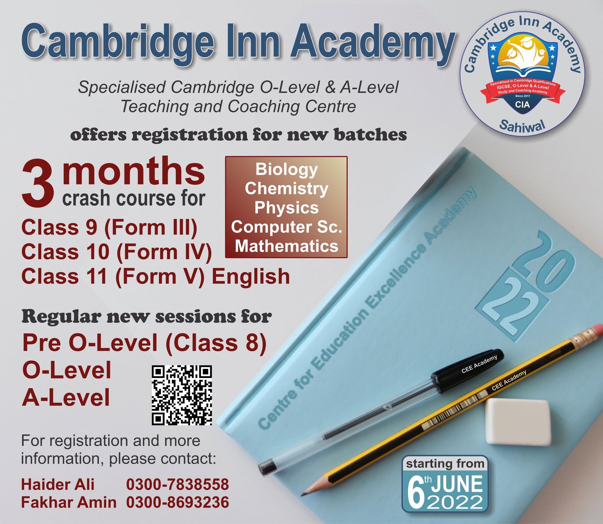 Cambridge Inn Academy cover