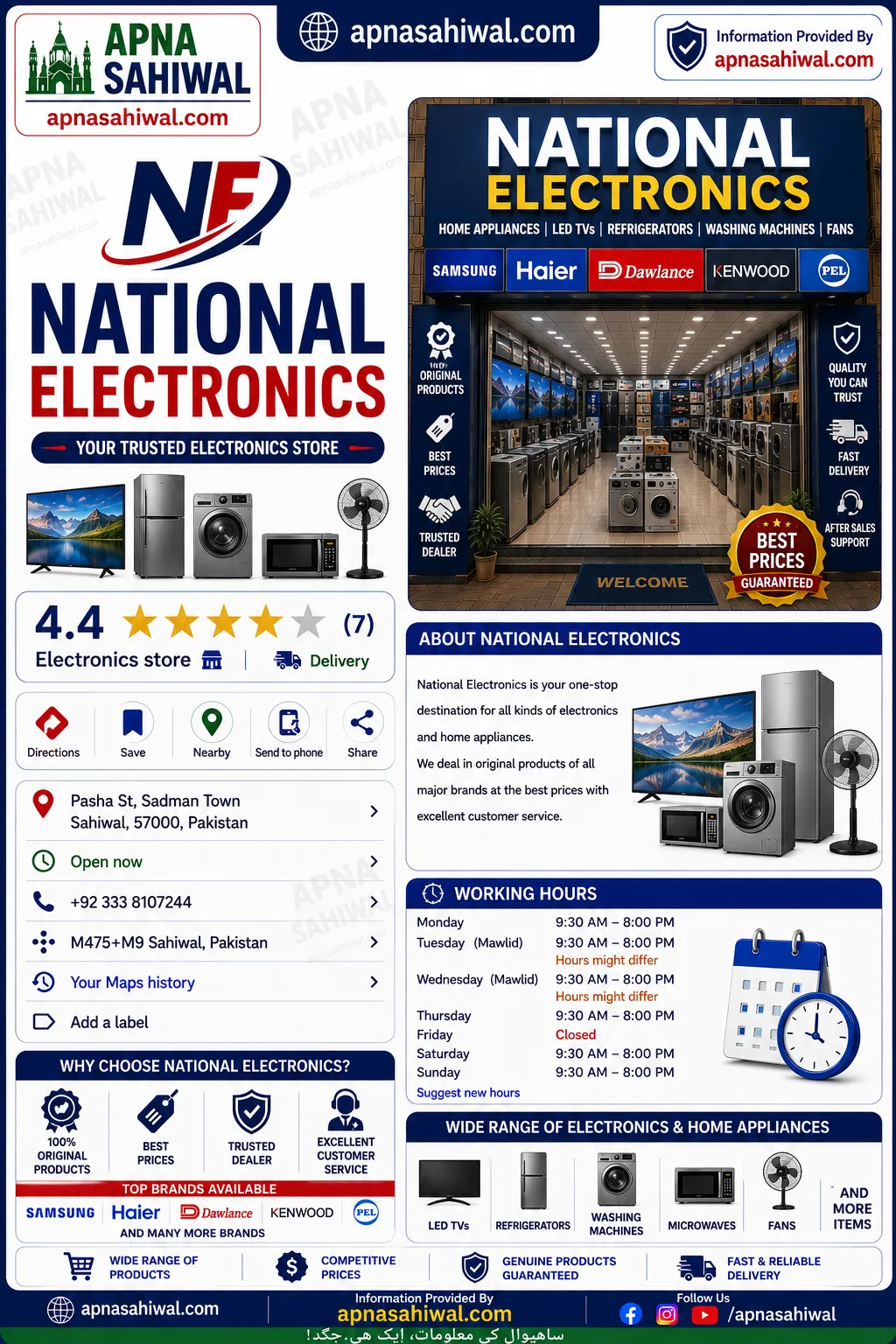 National Electronics cover