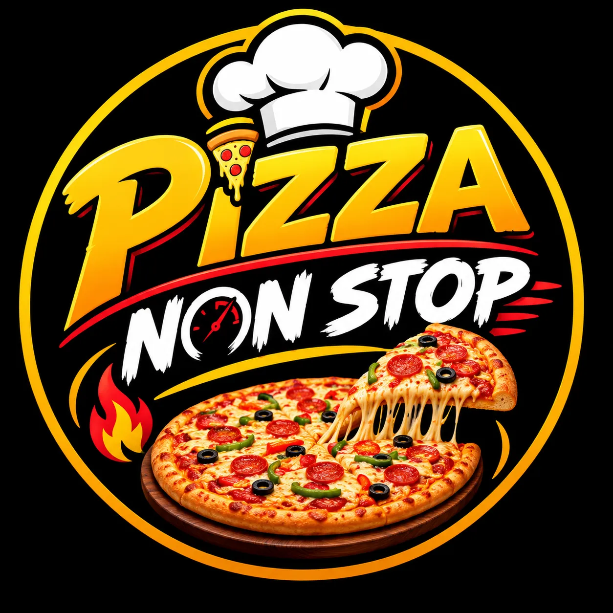 Pizza Non stop logo