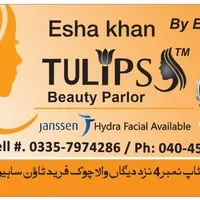 Tulips Beauty Parlor By Esha Khan logo